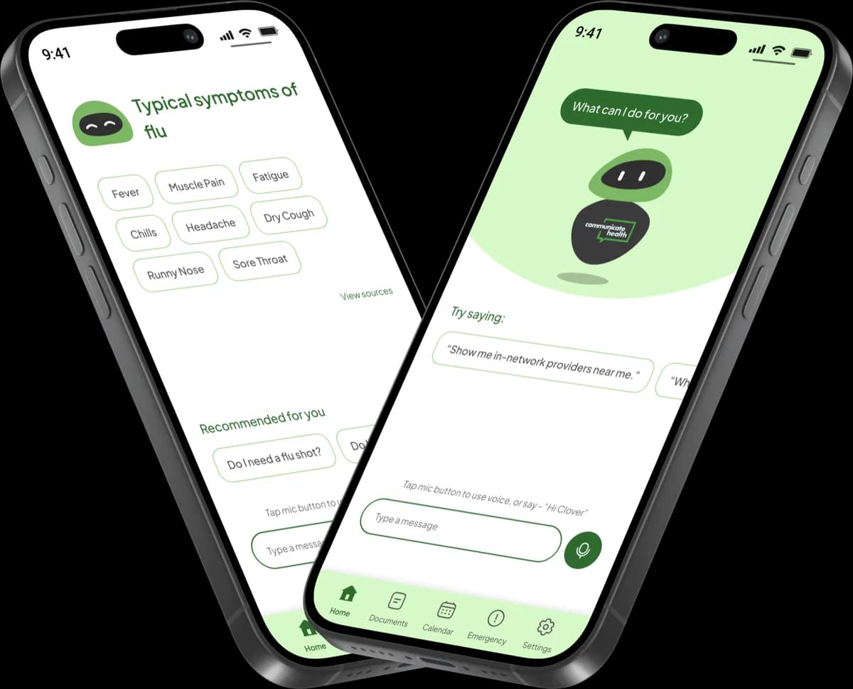 clover-ai project mockup