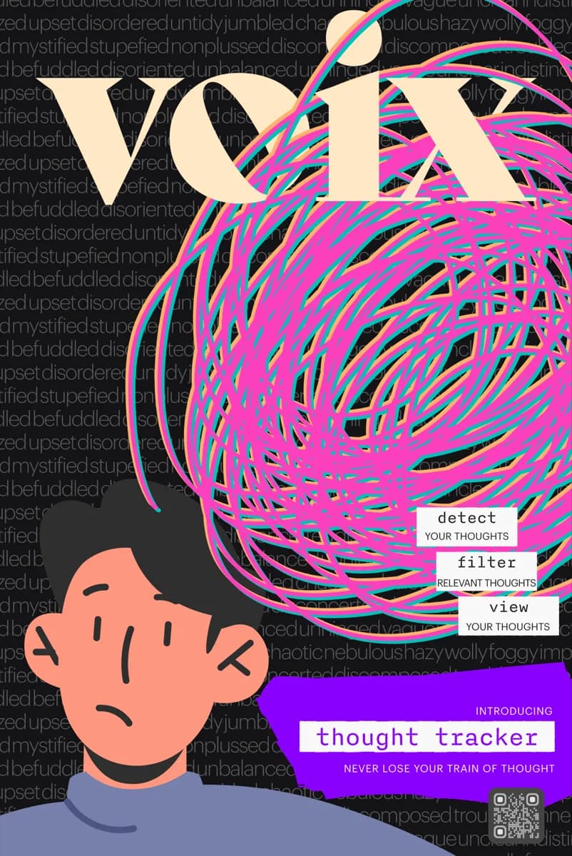 Voix poster design 1