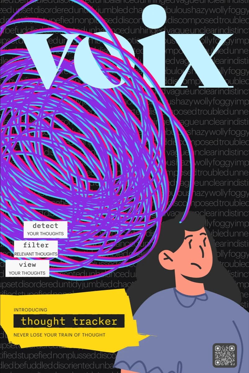 Voix poster design 2