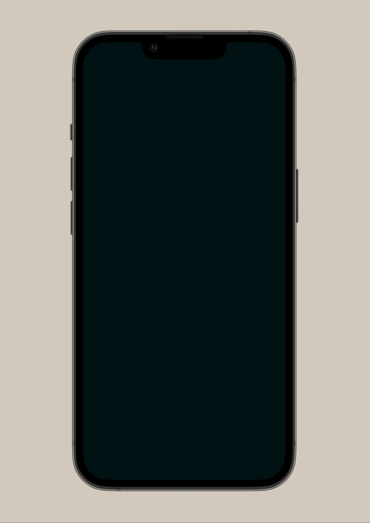 Melancholy phone logo mockup